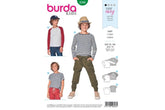 Schnittmuster burda kids - Shirt 9346